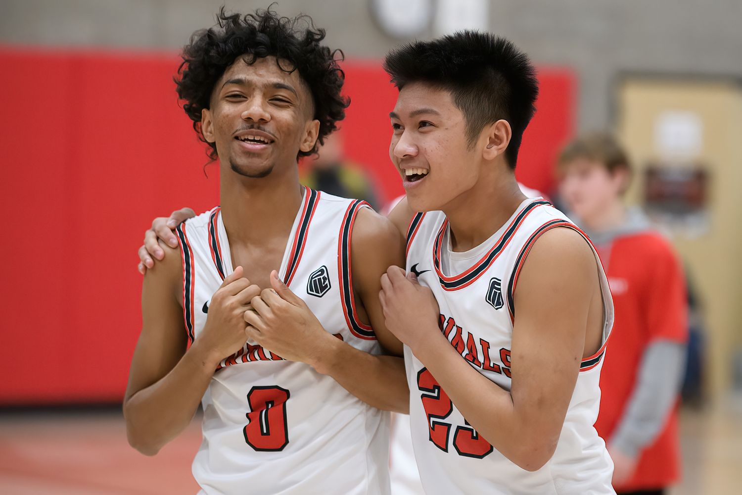 1 Lincoln vs Cleveland boys basketball 6A Oregon second round March 4 2023 Ken Waz 81